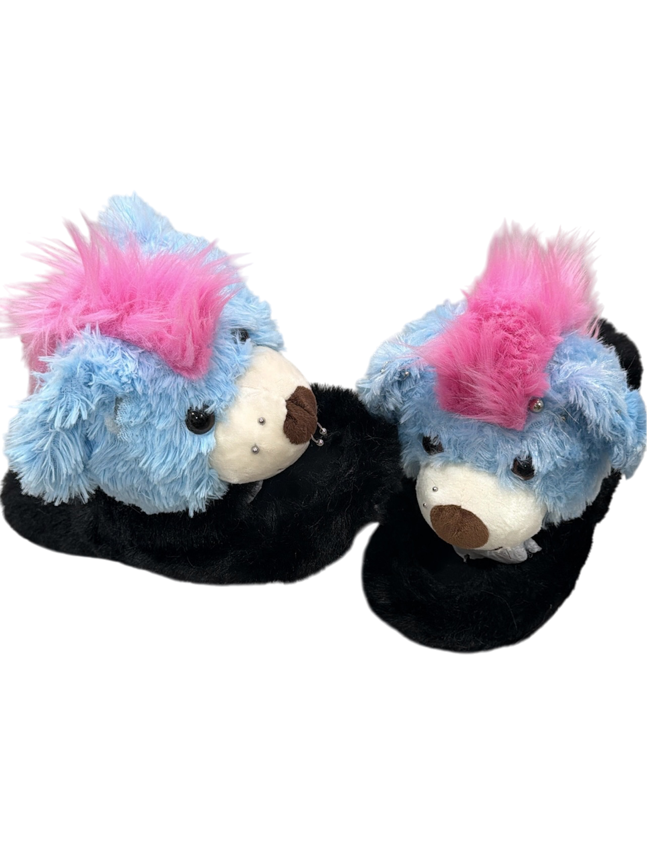 *vice city* Dork Plush Slides